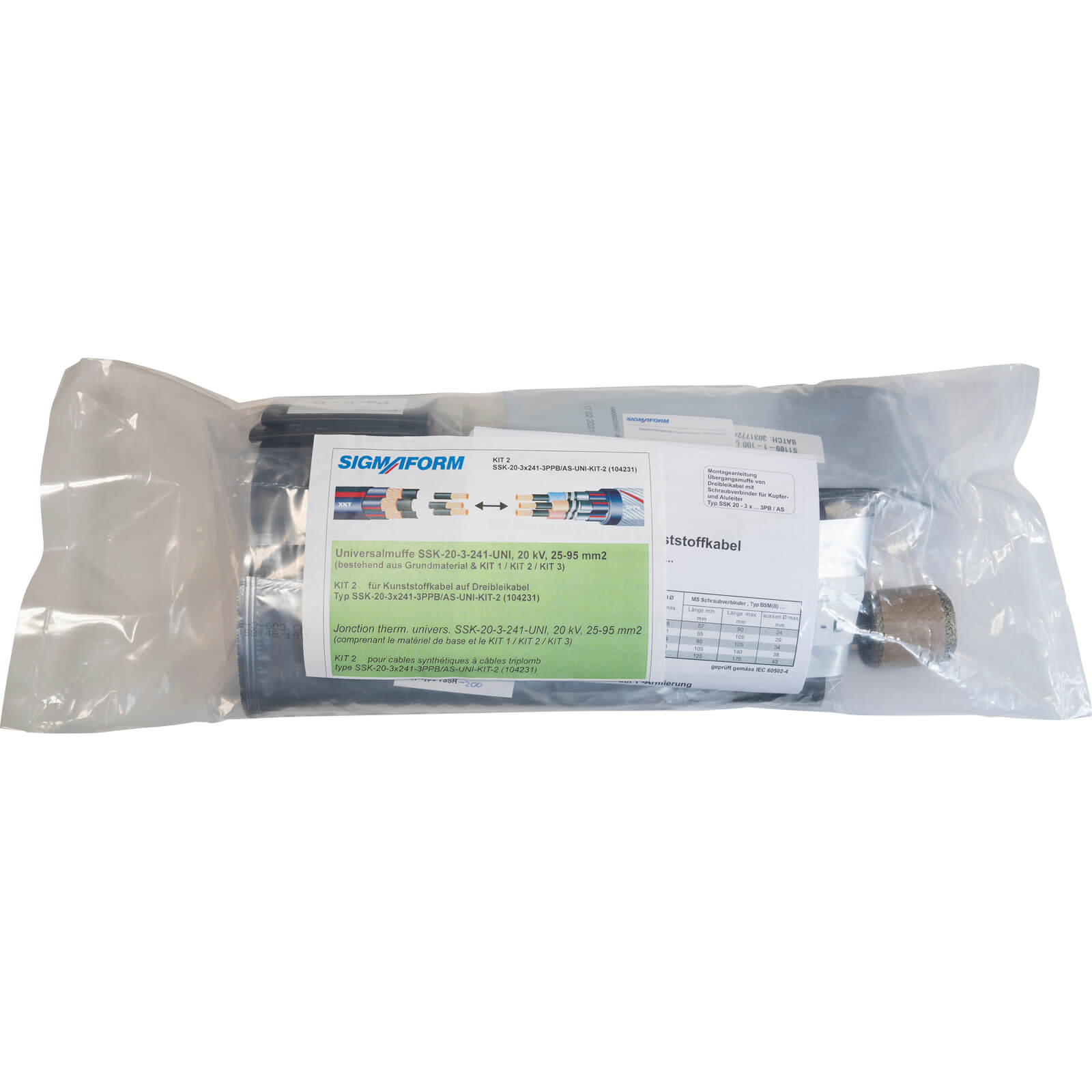 • SSK-20-3X241-3PPB/AS-UNI-KIT-2 • SSK20-3X241-3-PPB/AS