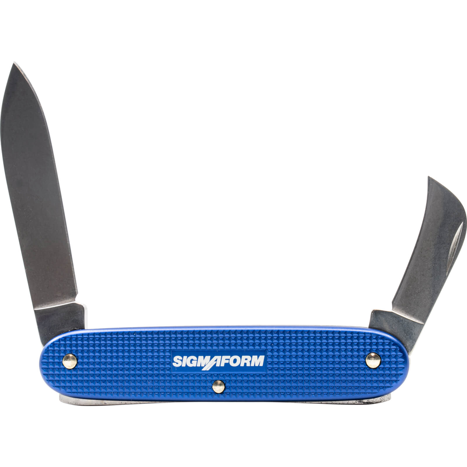• W-MESSER-B-2-KLINGEN • Sigmaform - Kabelmesser, dunkelblau