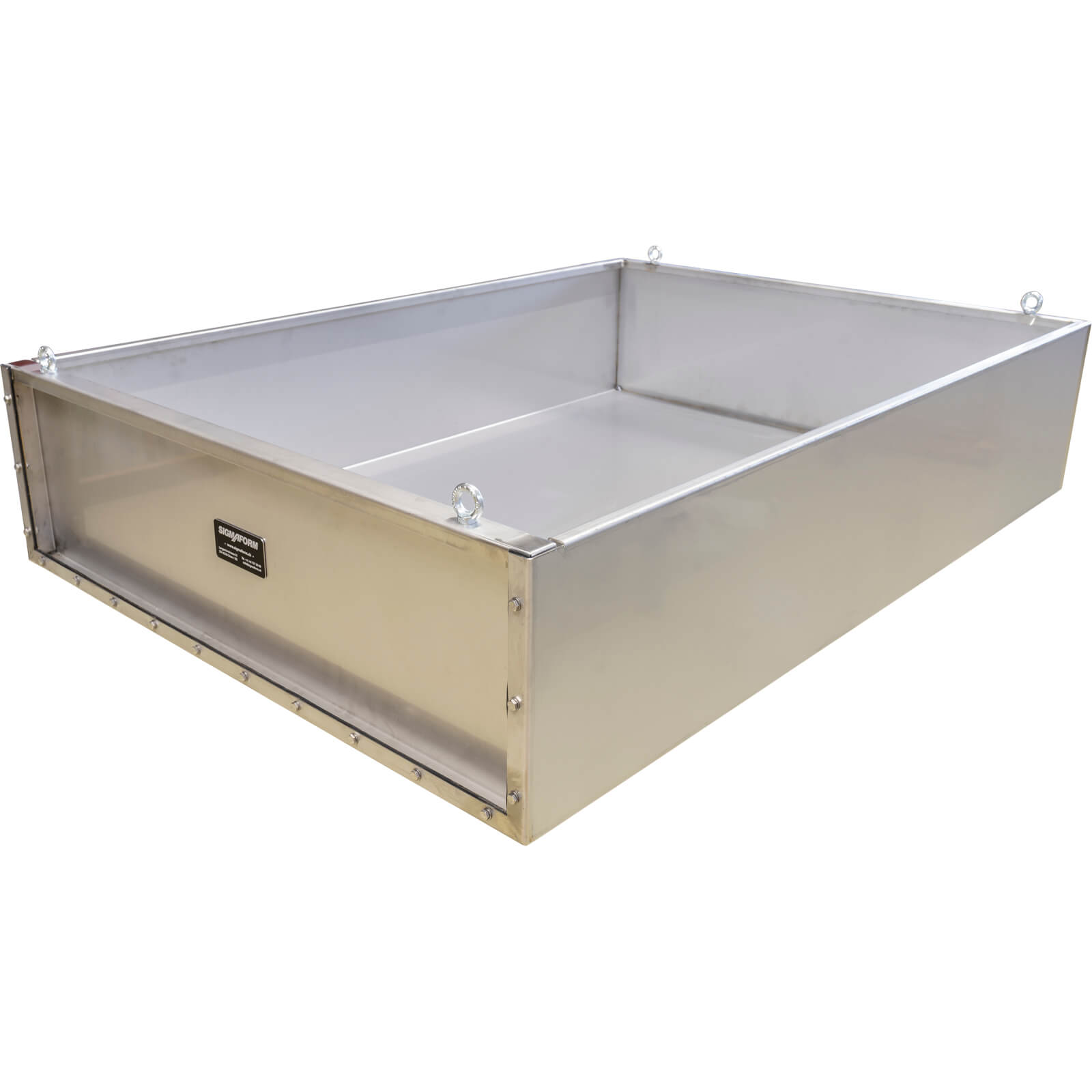 • FA-PG-80/120-30 • Ölauffangwanne (Dicht) aus INOX 304